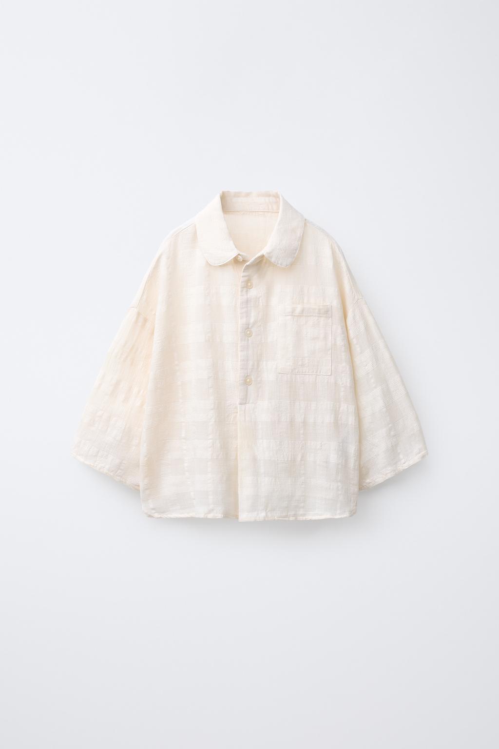 CAMISA CUADROS ESTRUTURA