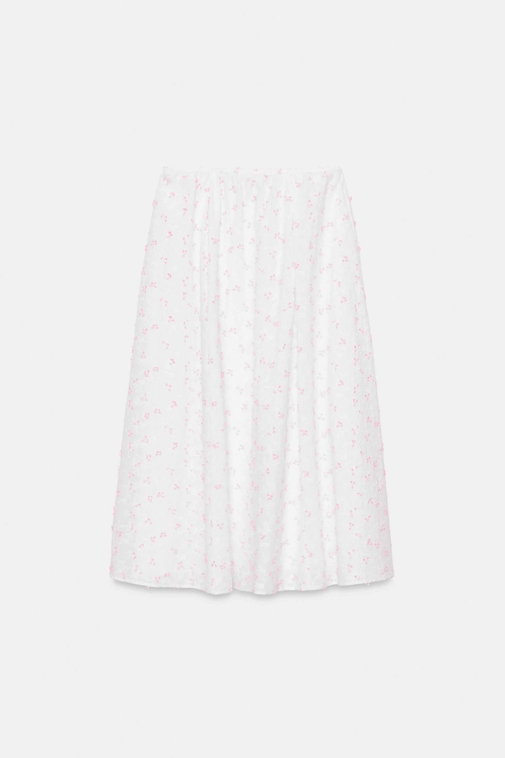 STRUCTURED LAYERED MIDI SKIRT
