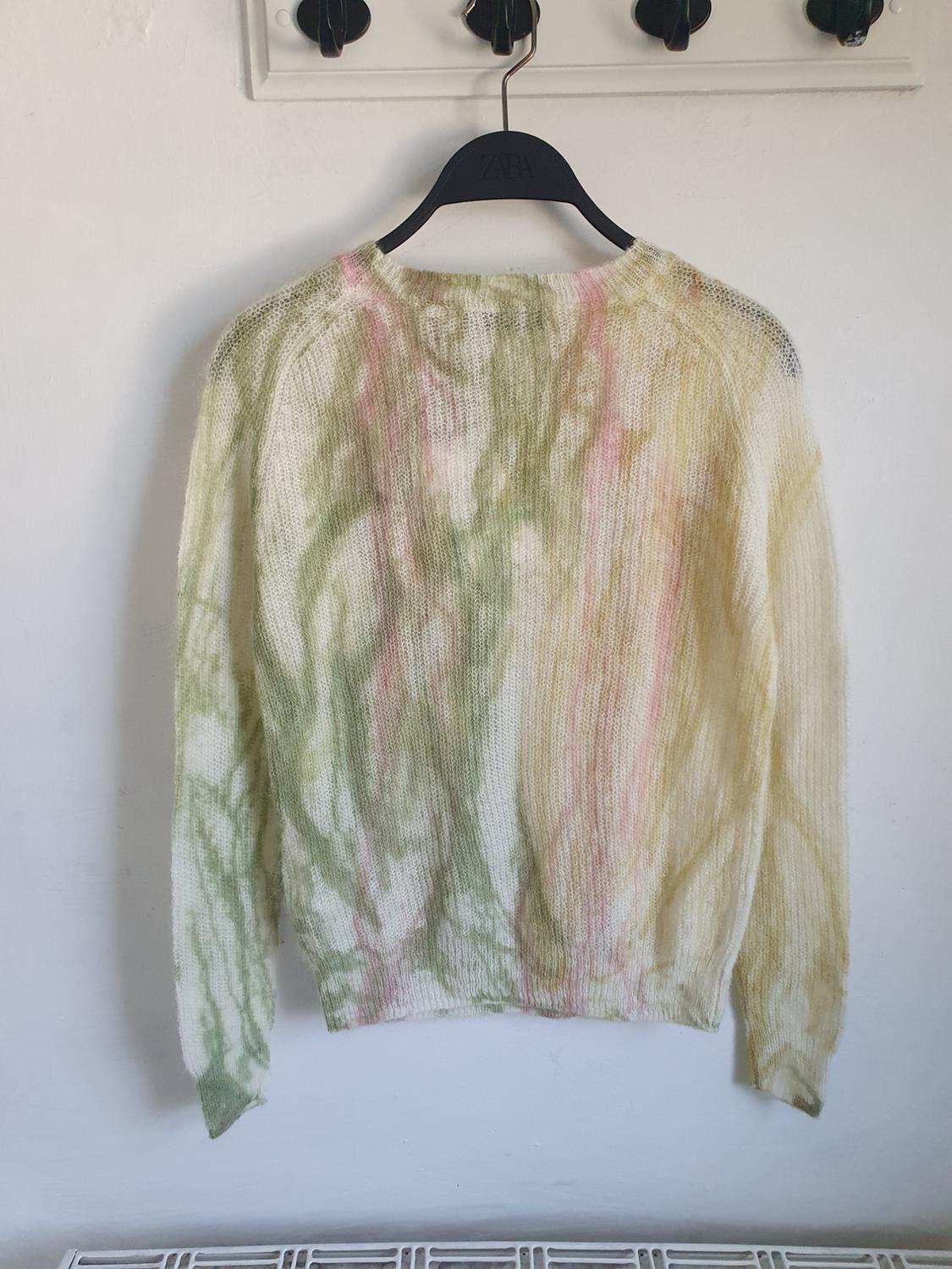 ALPACA AND WOOL BLEND TIE-DYE KNIT SWEATER - Image 8