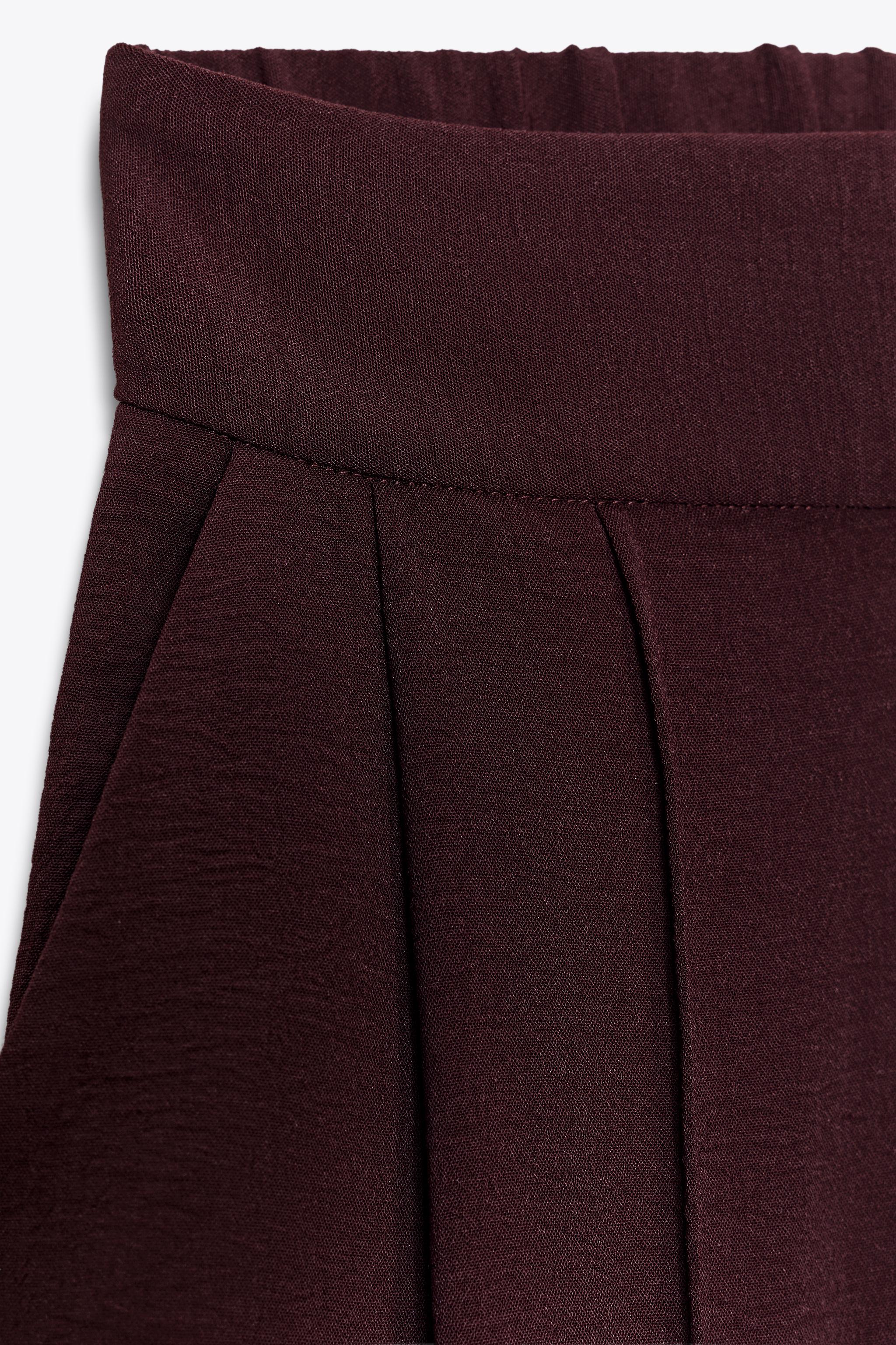 SEAM WIDE LEG PANTS
