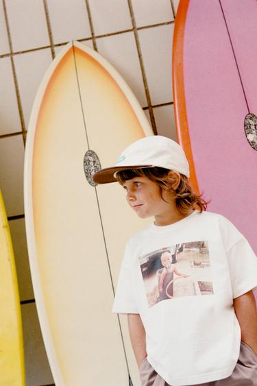PUKAS SURF ARGAZKI KAMISETA - Zuria, Zara-rena