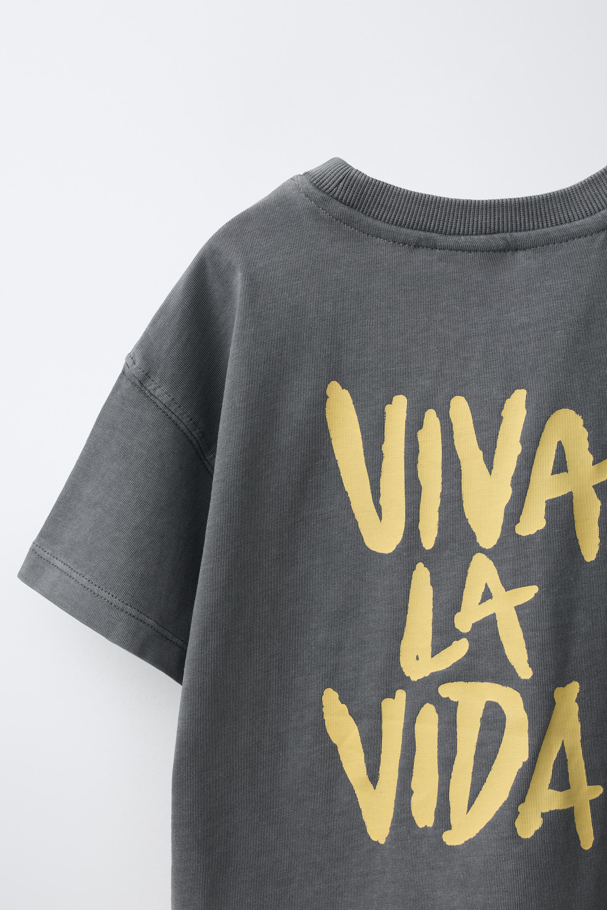 Детские футболки Zara COLDPLAY © PRINT T-SHIRT — фото 4