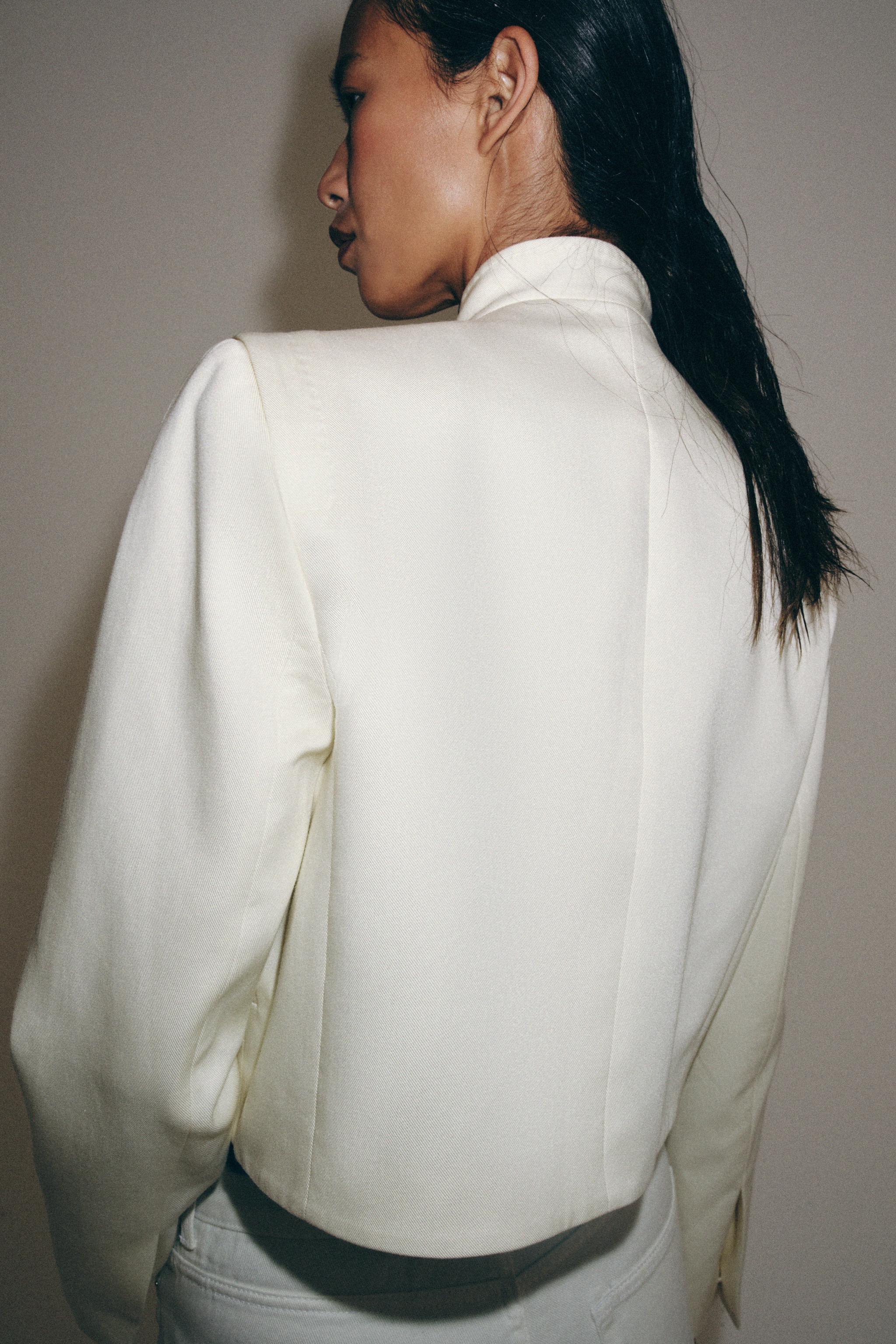ZW COLLECTION CROPPED BLAZER