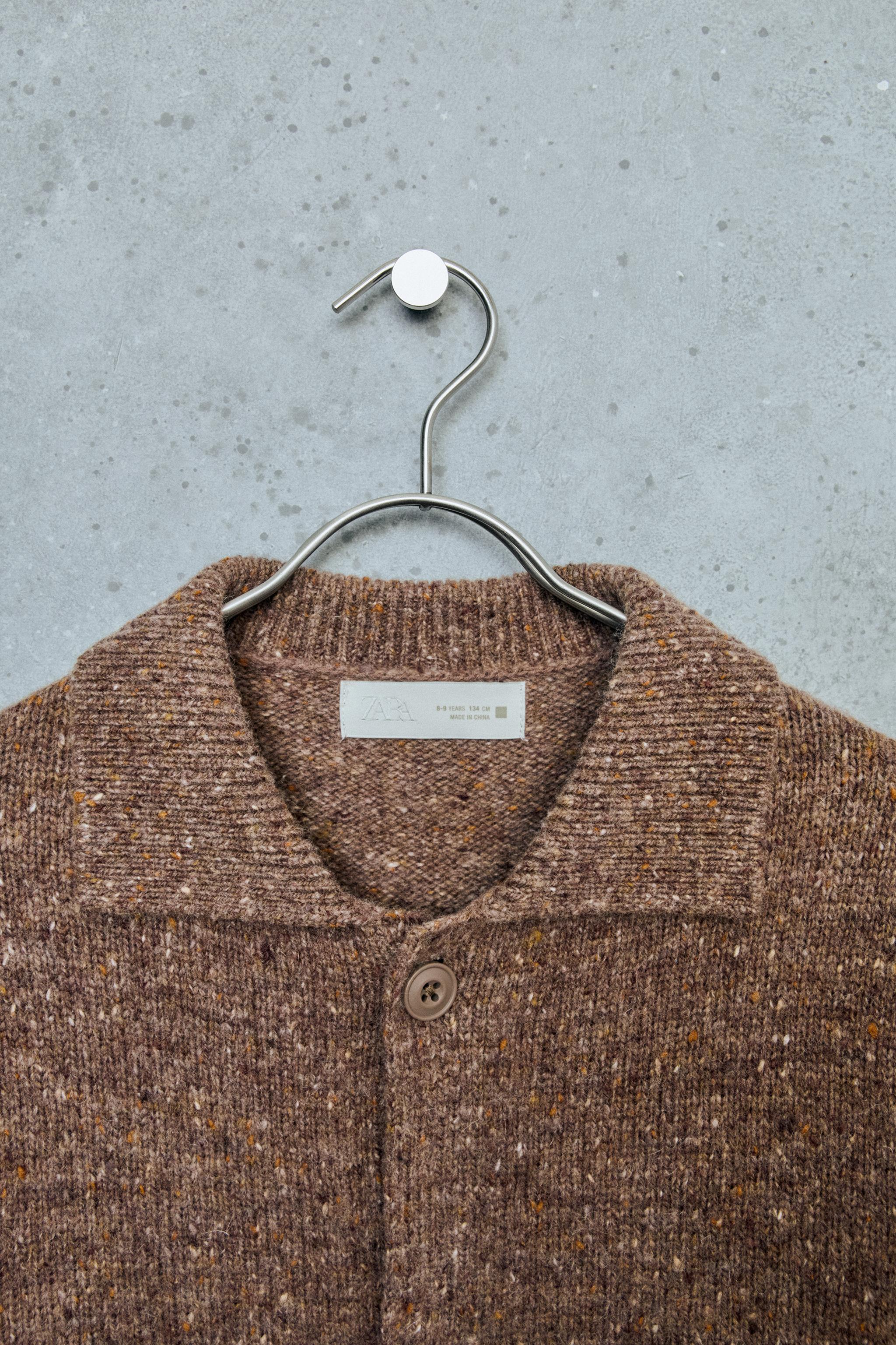 STORIESZ - BOTONATO KNIT CARDIGAN WITH WOOL