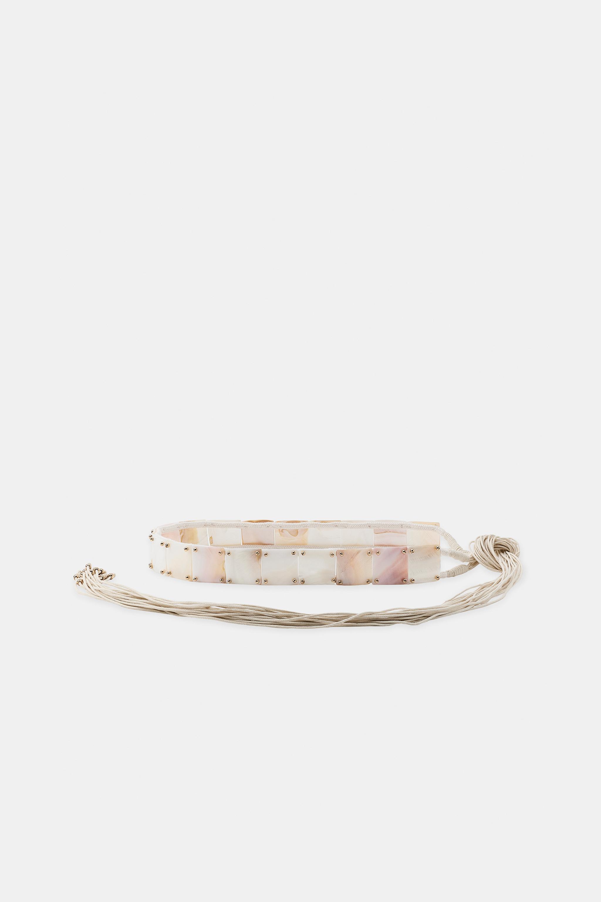 CEINTURE CORDON COQUILLAGES