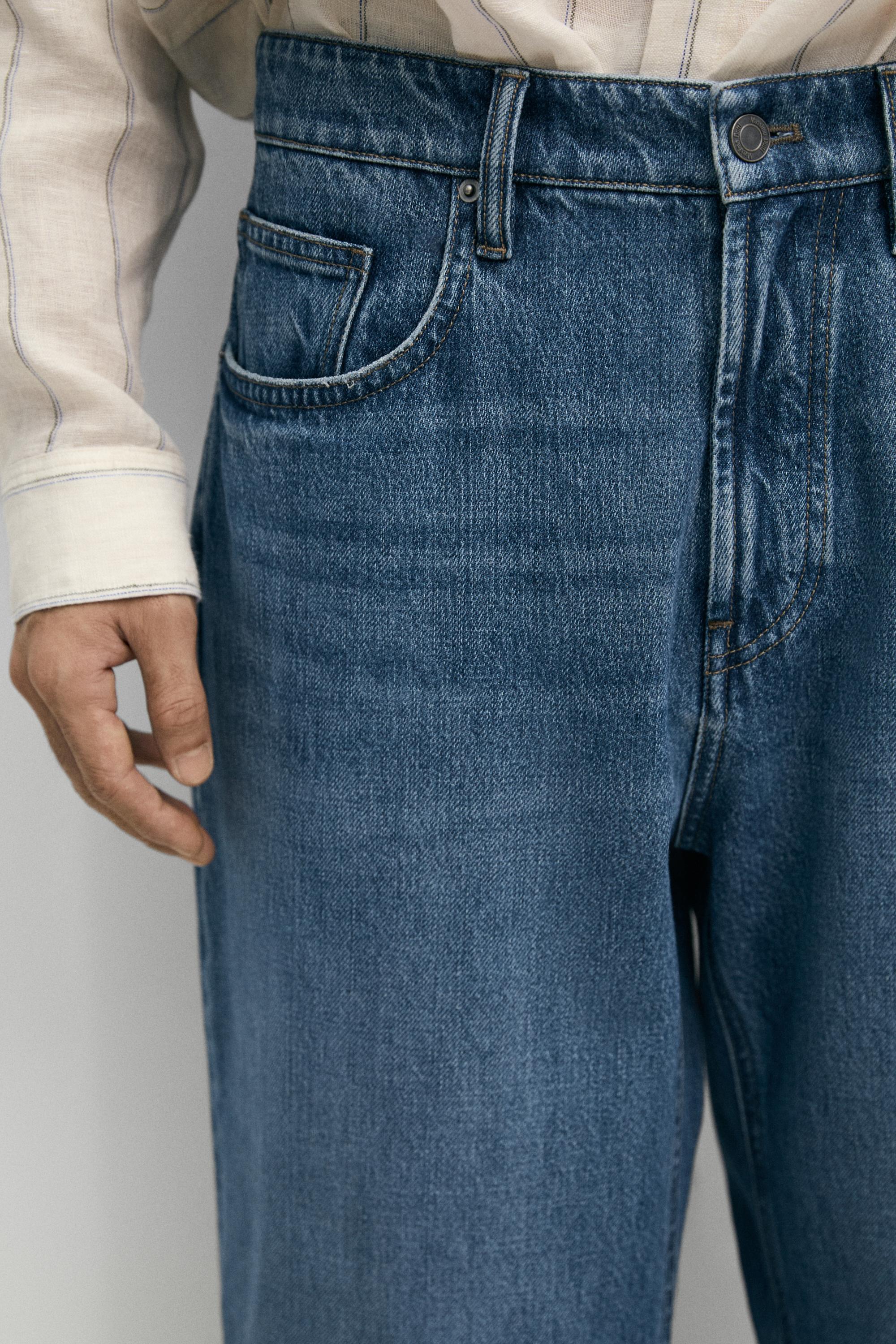 Barrel fit jeans