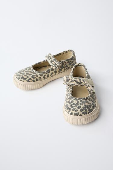 BAREFOOT ANIMAL PRINT PLIMSOLLS - Sand Brown by Zara - Image 5