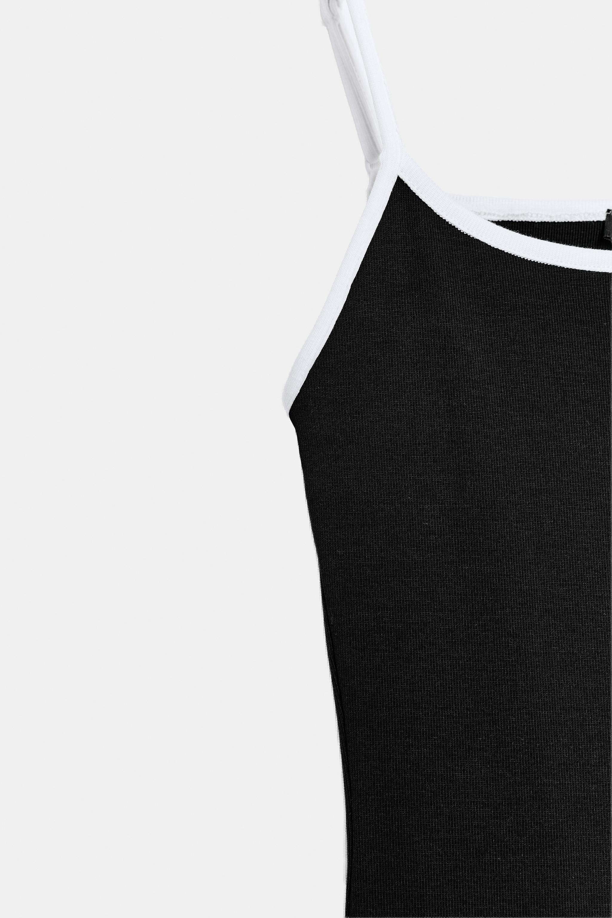 CONTRAST PIPING SHORT JUMPSUIT