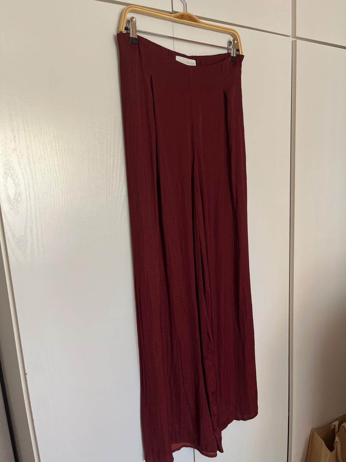 WIDE-LEG DARTED TROUSERS - Image 5