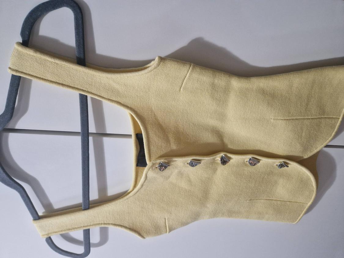 ZARA METAL BUTTON KNITTED TOP - Image 2