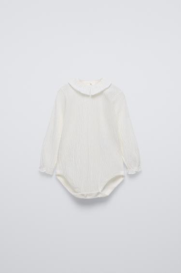 BODY TEXTURA VOLANTE - Crudo de Zara - Imagen 0