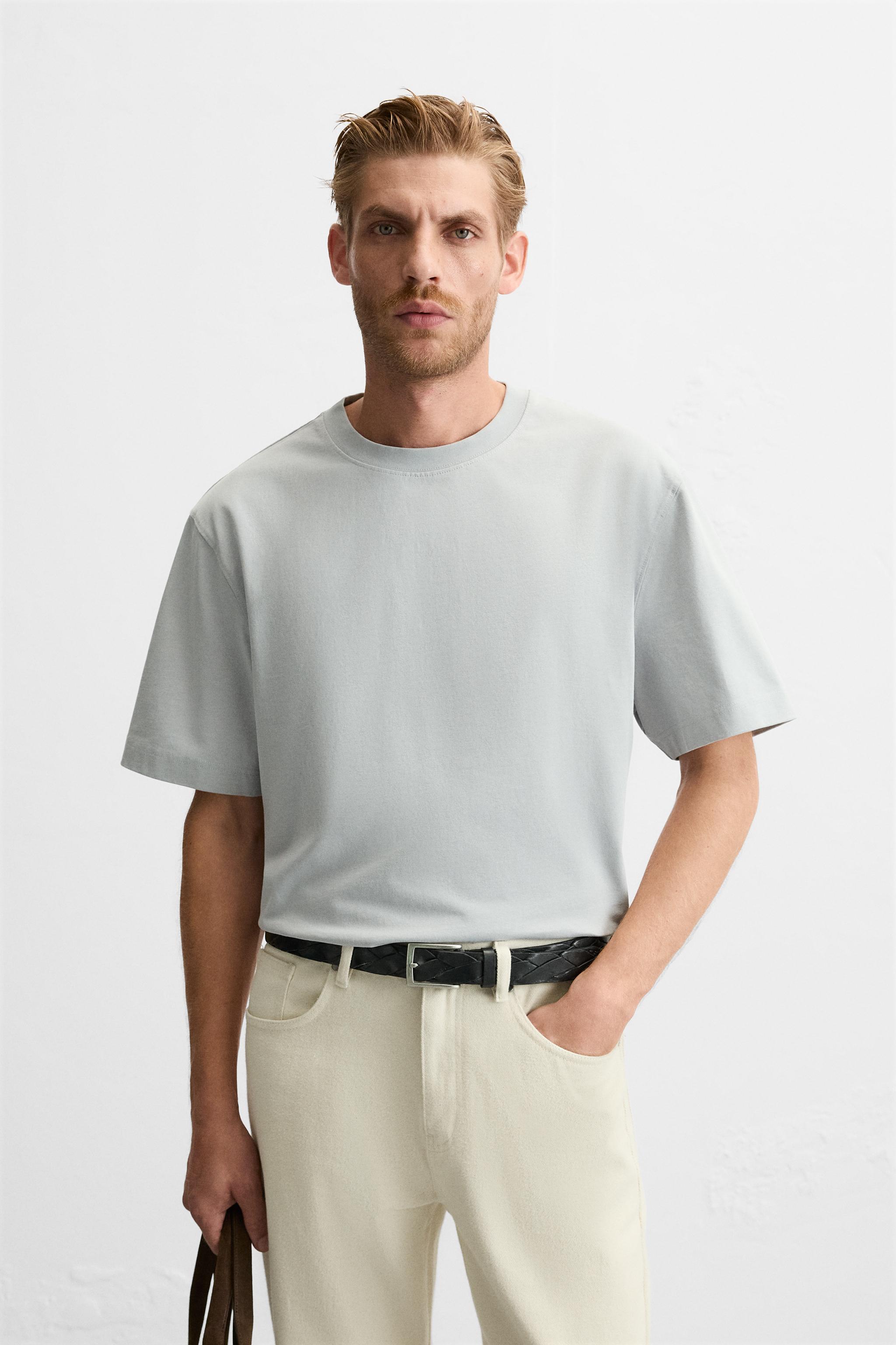 Maglia celeste zara store