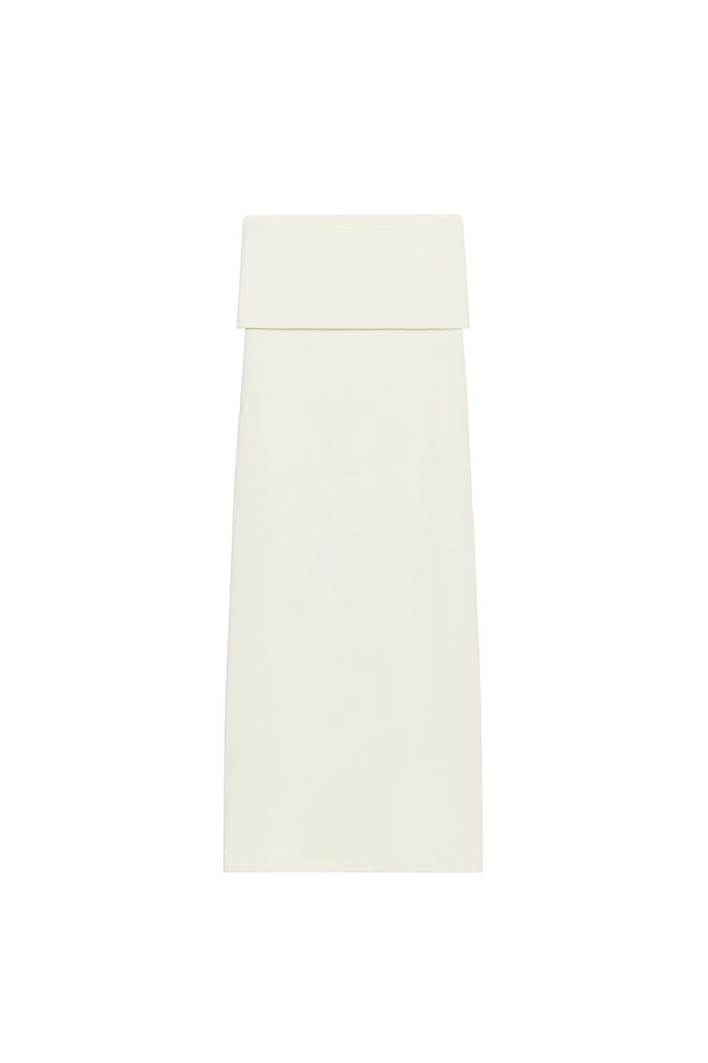 RIBBED RUSTIC SKIRT - image 3