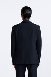 STRETCH SUIT JACKET - Bluish