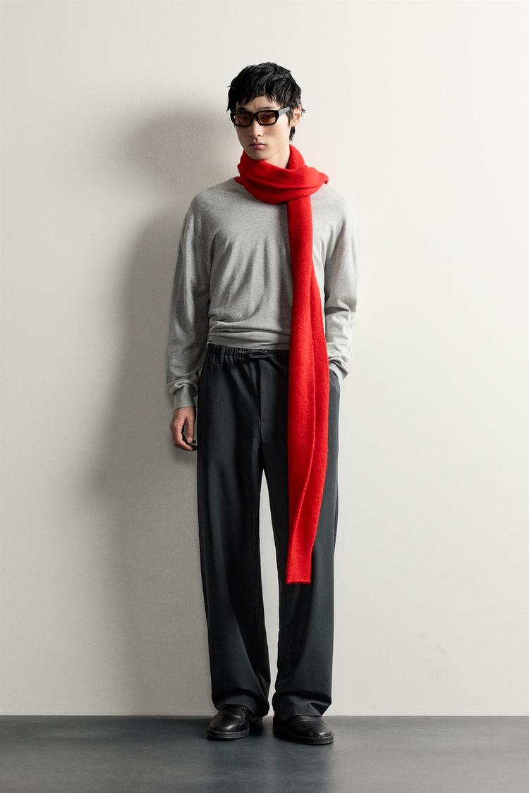 RELAXED FIT FLOWING TROUSERS