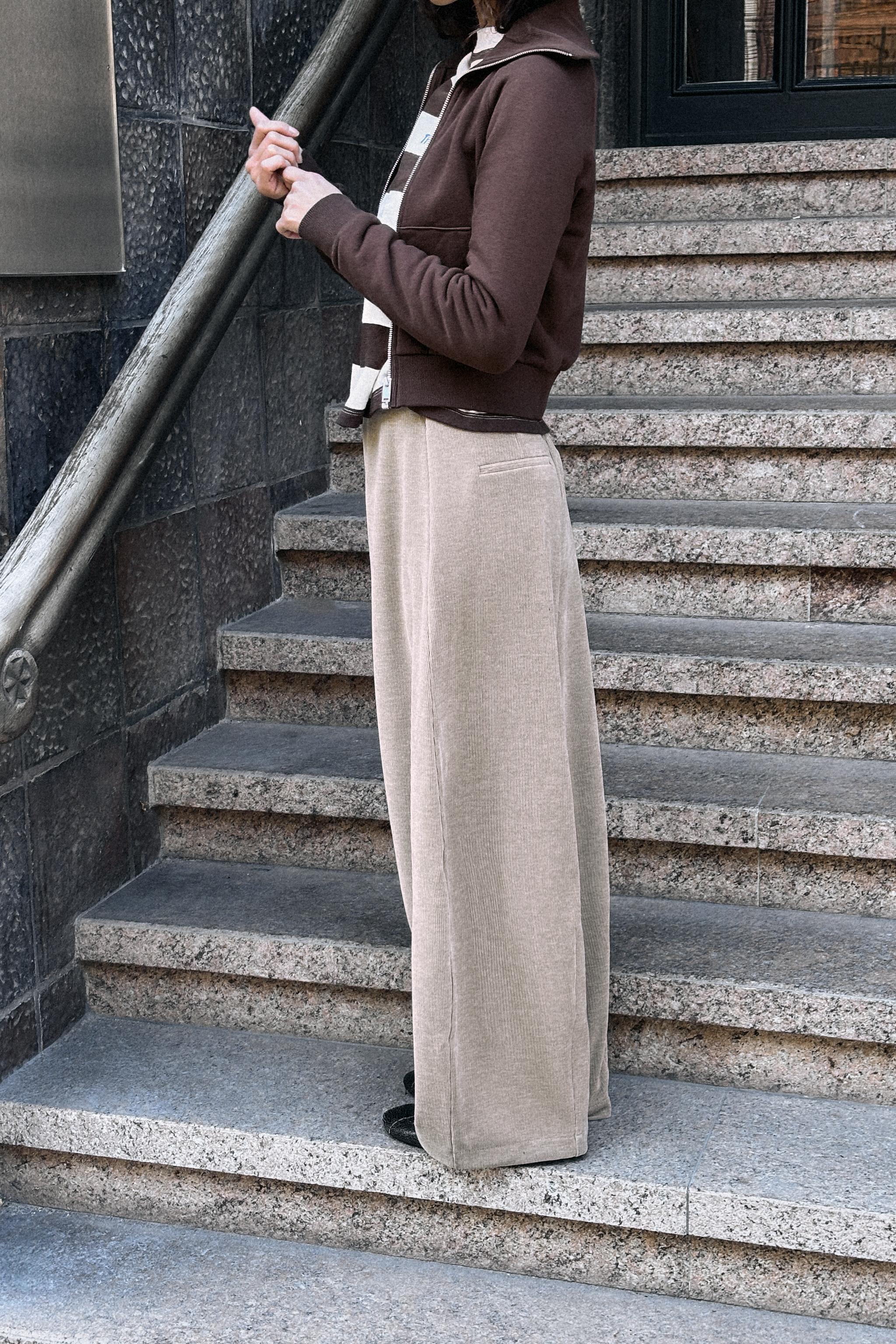 CORDUROY BALLOON PANTS