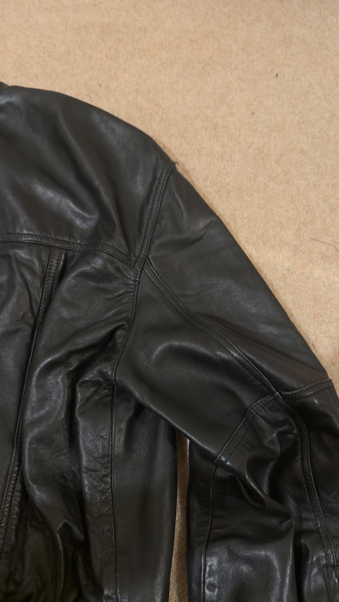 LEATHER BOMBER JACKET - LIMITED EDITION - Image 3