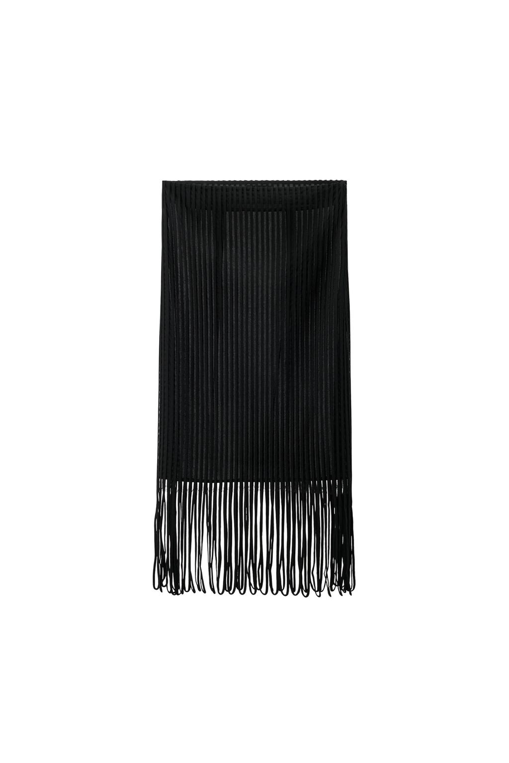 FRINGED STRAP SKIRT - image 3