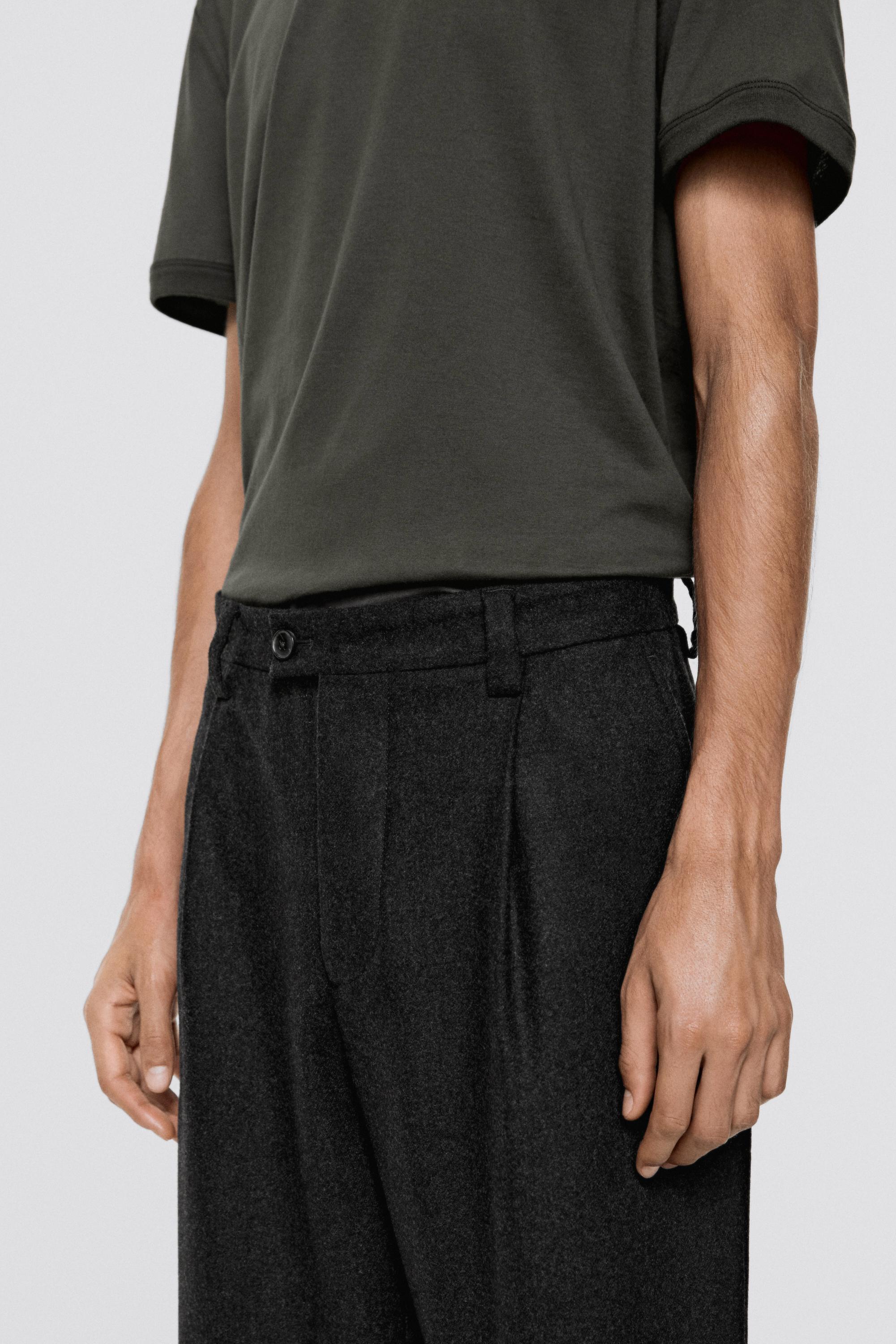 Pants with front darts - LIMITED EDITION