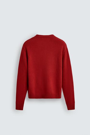 MONTY WOOL JUMPER HARRY LAMBERT FOR ZARA X DISNEY - Red by Zara