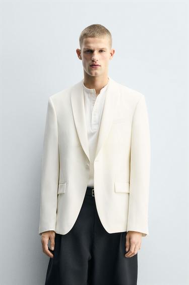 BLAZER SMOKING - Zara-ს Ecru