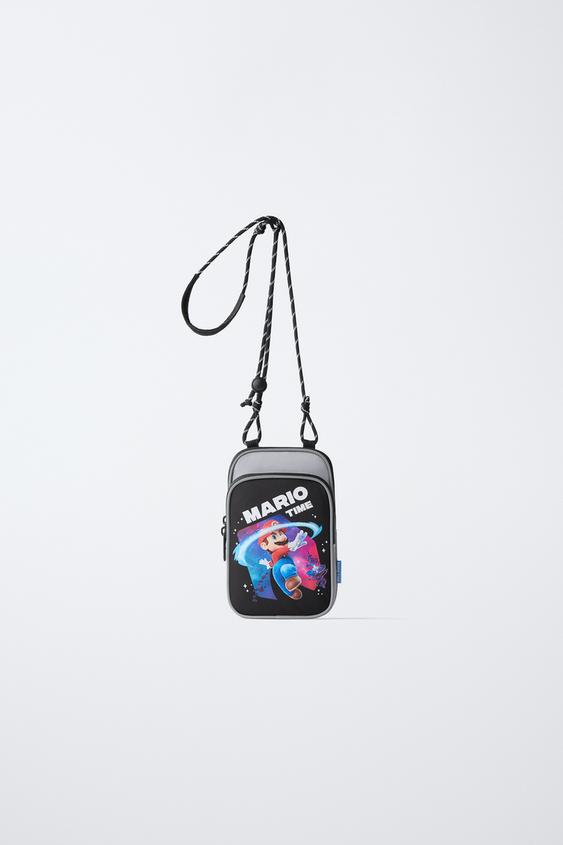 SUPER MARIO BROS™ © NINTENDO CROSSBODY BAG - Grey de Zara - Imagen 0