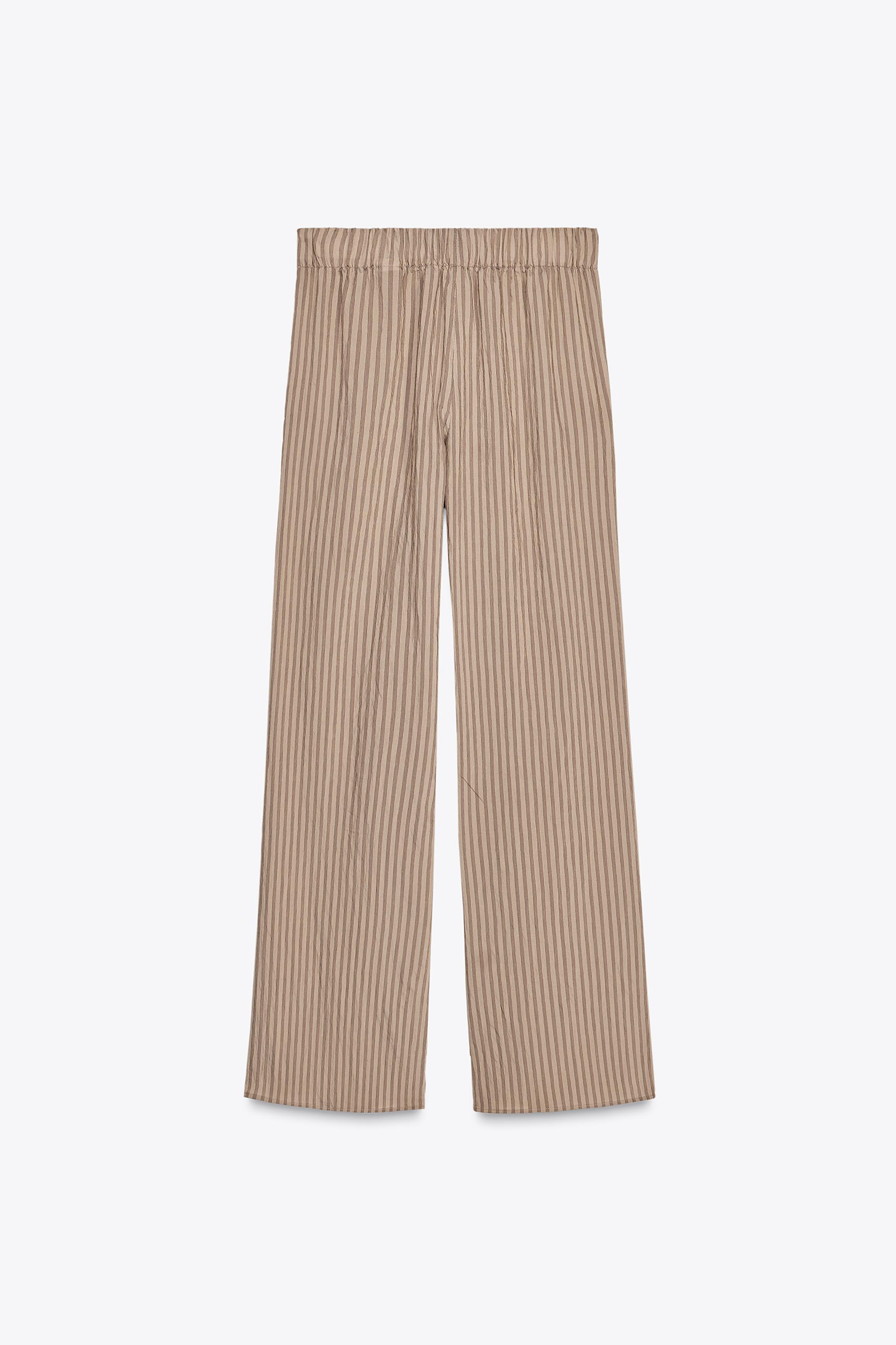 PANTALON DE PYJAMA À RAYURES ZW COLLECTION