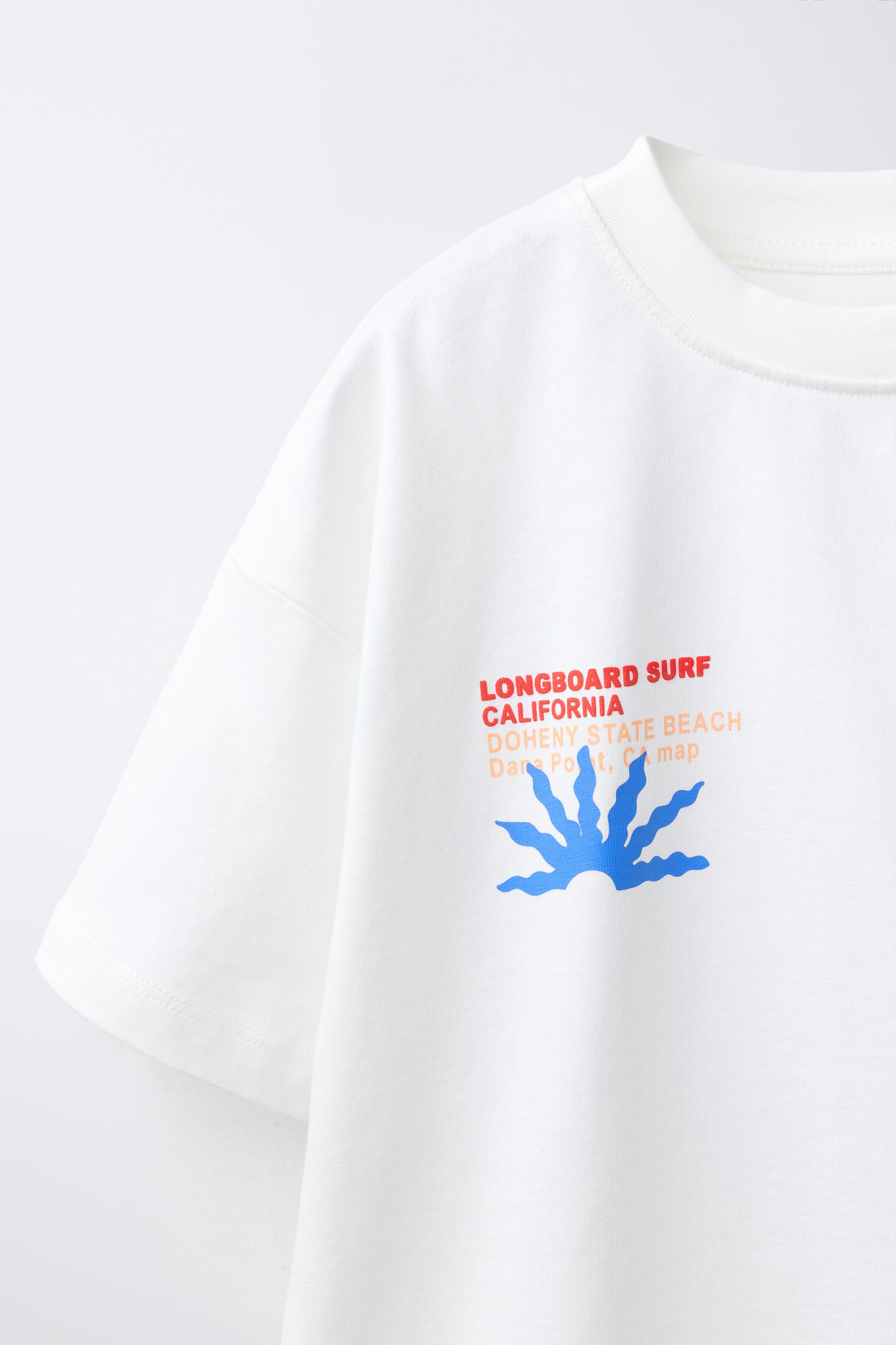 T-SHIRT IMPRIMÉ SURF