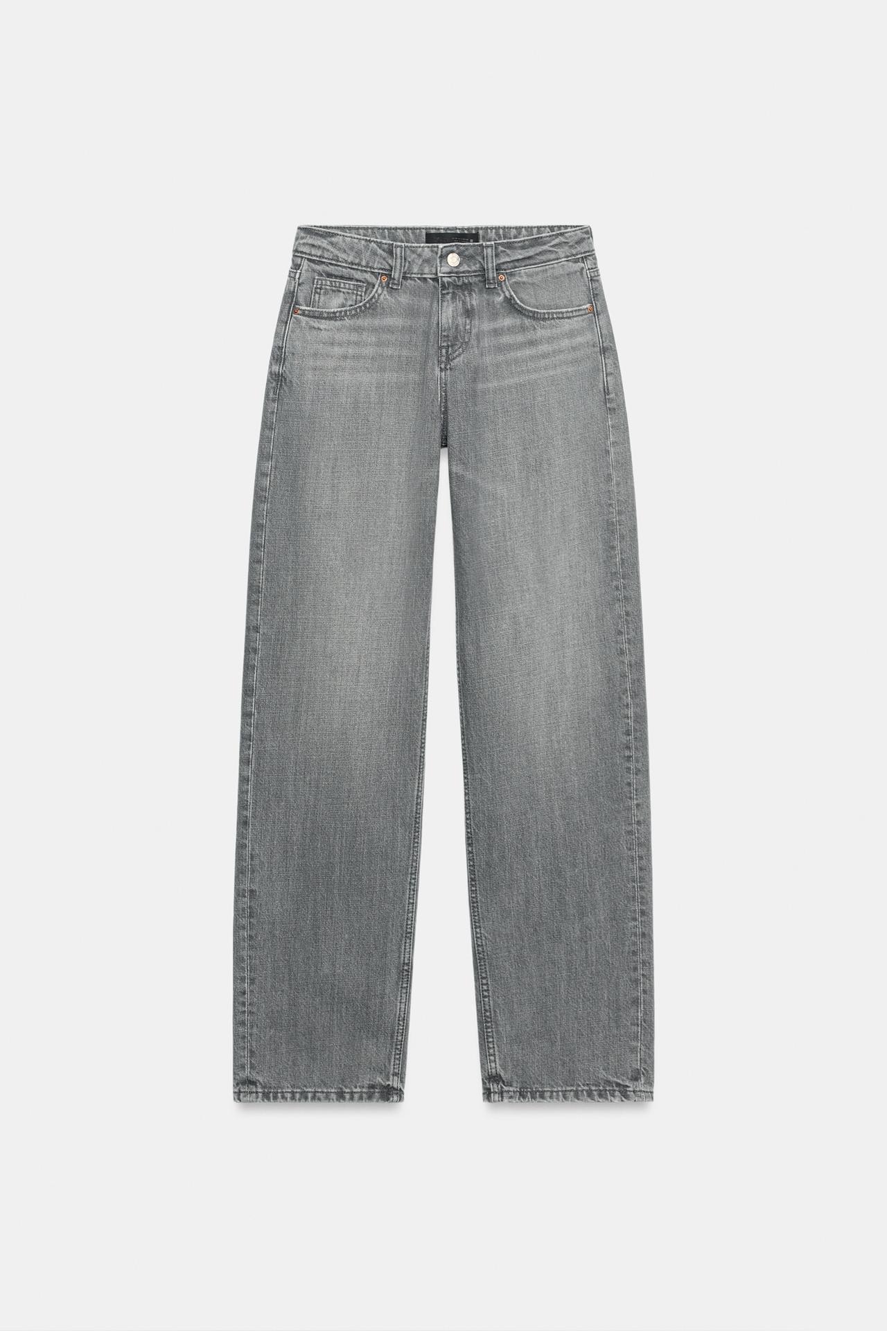 Z1975 REGULAR LOW-RISE JEANS — Grey