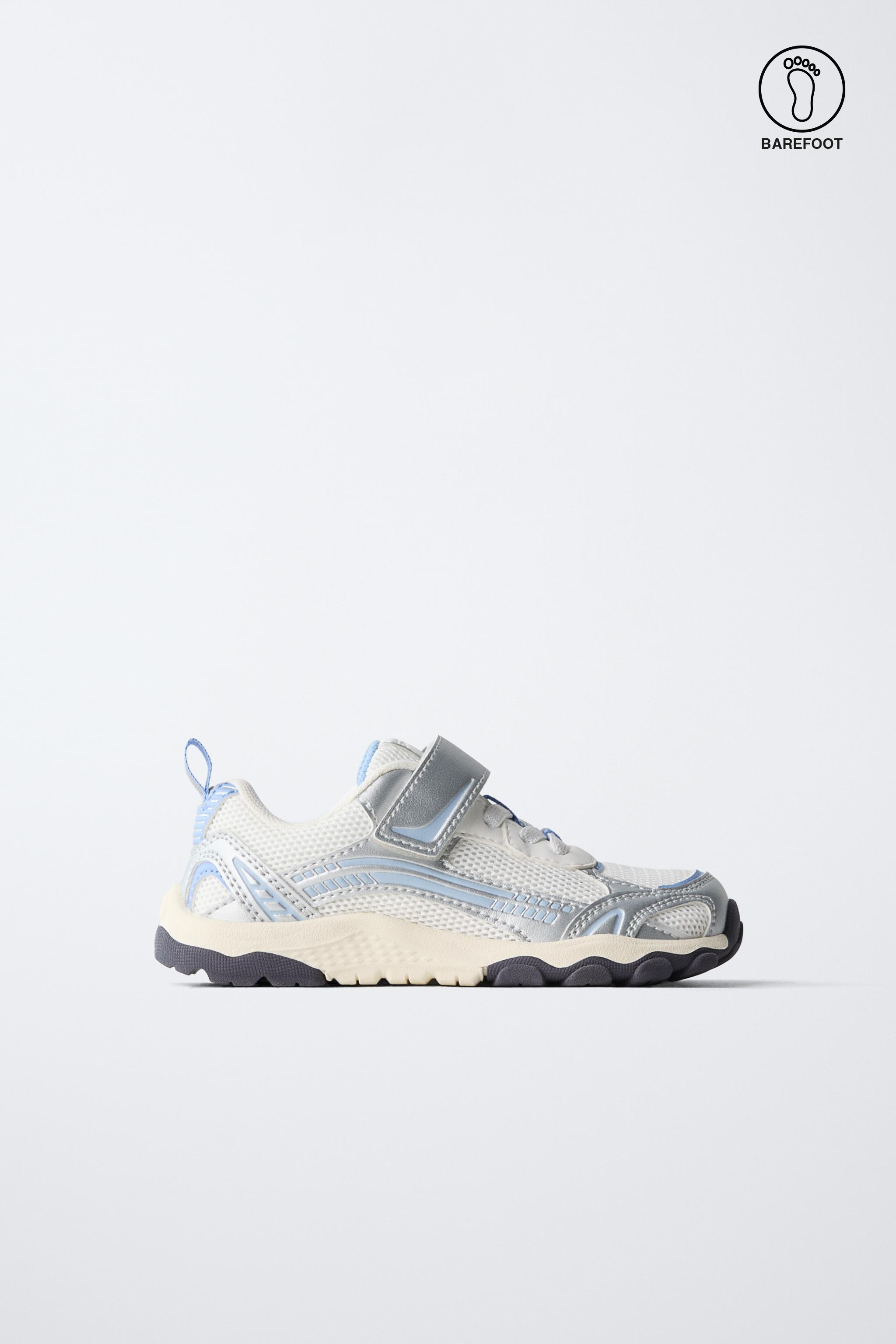 BAREFOOT SNEAKERS — Silver