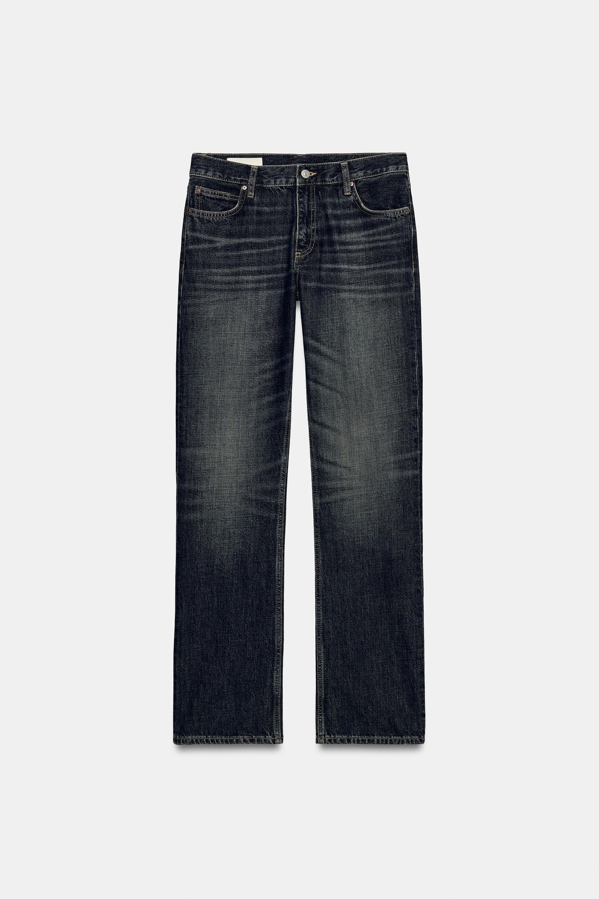 STRAIGHT FIT TAILLE MI-HAUTE TRF JEANS