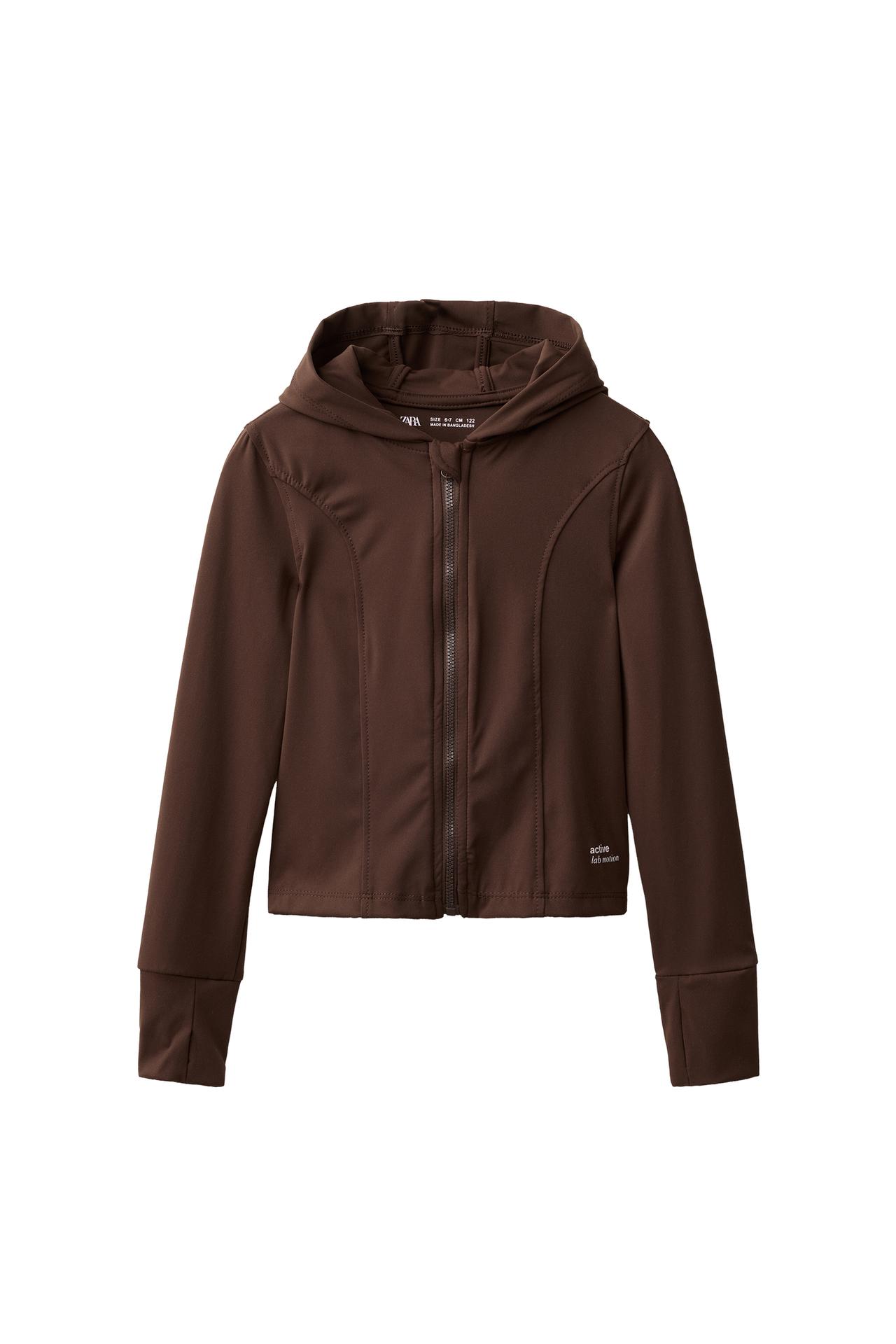SPORTY ZIP SWEATSHIRT