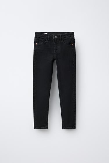 SKINNY FIT JEANS - Black by Zara