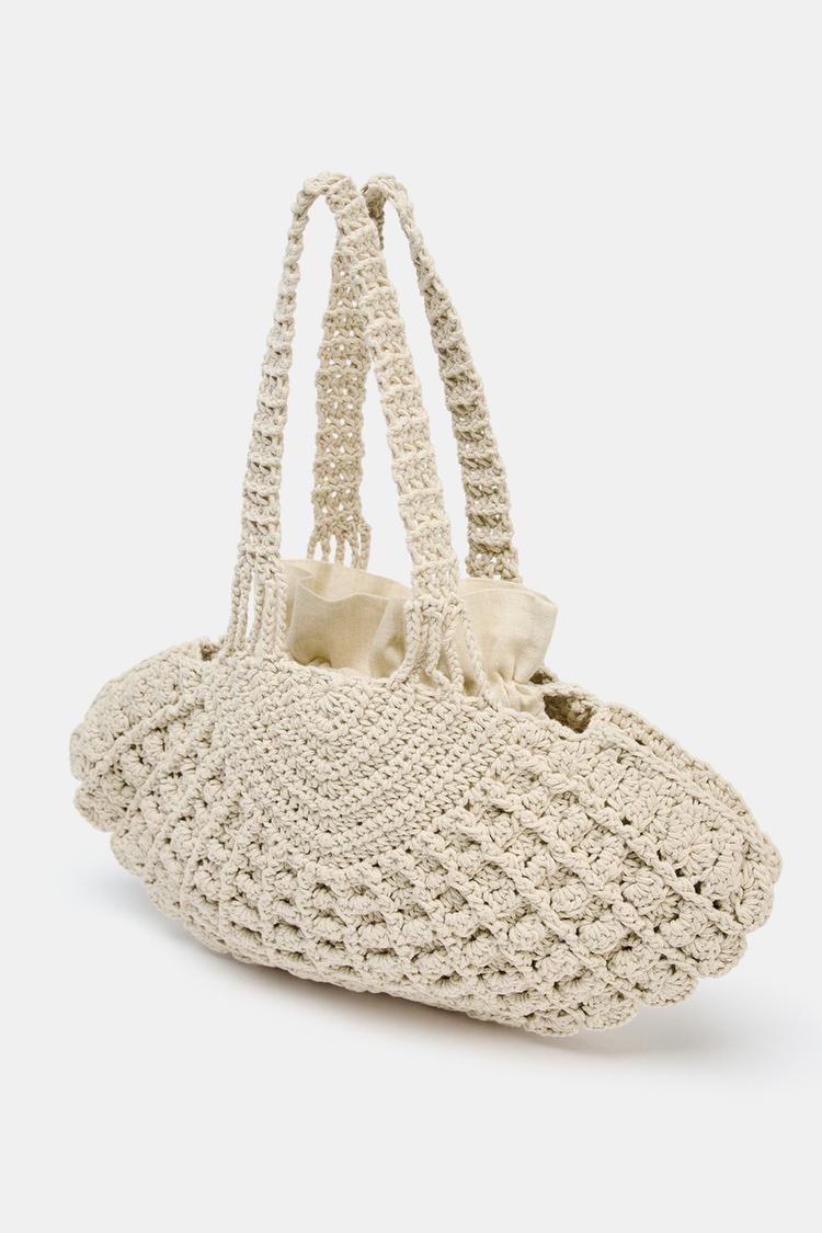 CROCHET SHELL BAG