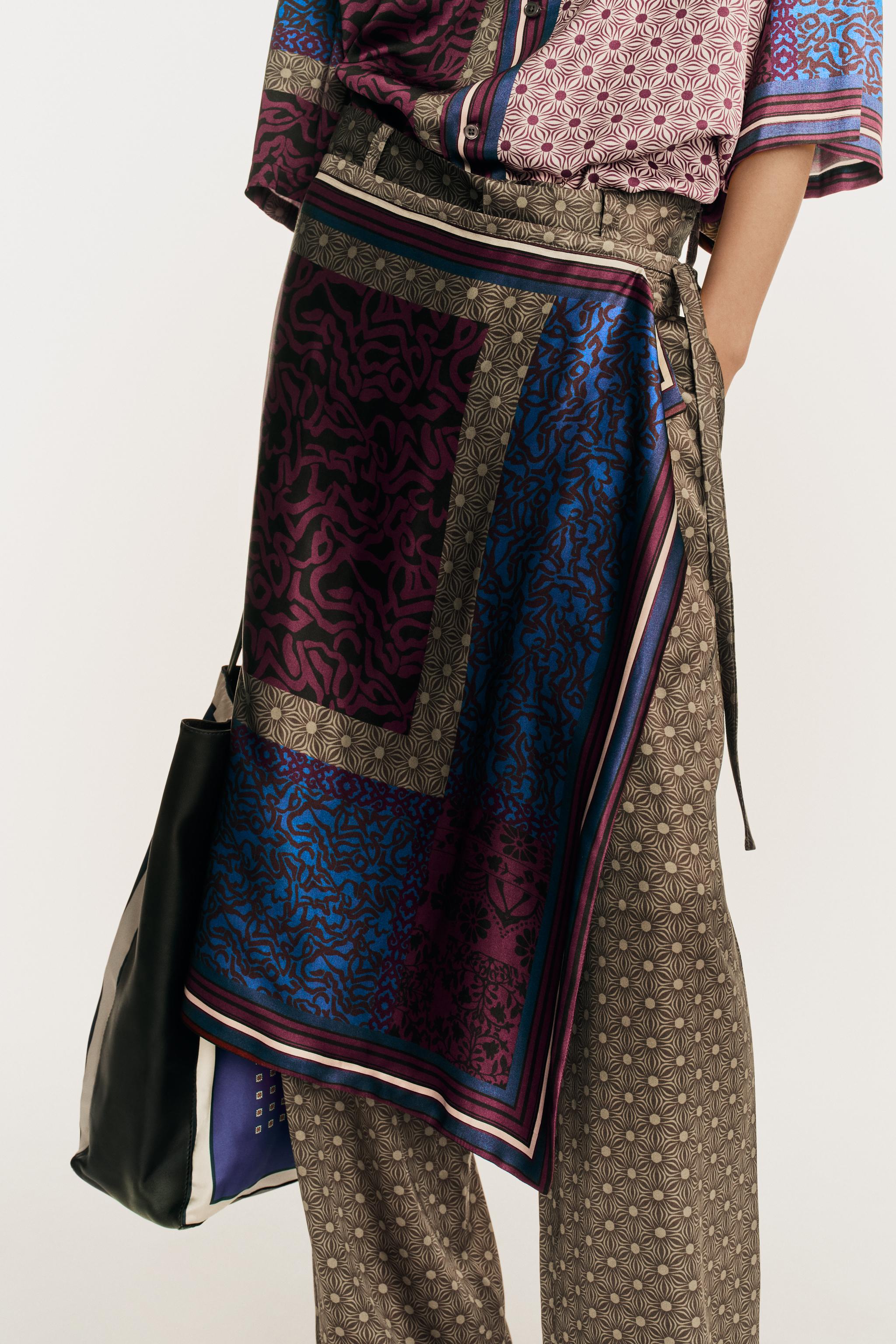 Zara LIMITED EDITION DERİ DETAYLI EL ÇANTASI görsel 8