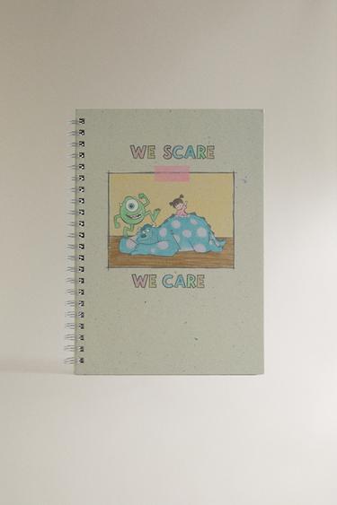 KIDS’ MONSTERS, INC. ©DISNEY/PIXAR A4 NOTEBOOK - Multicoloured by Zara - Image 0