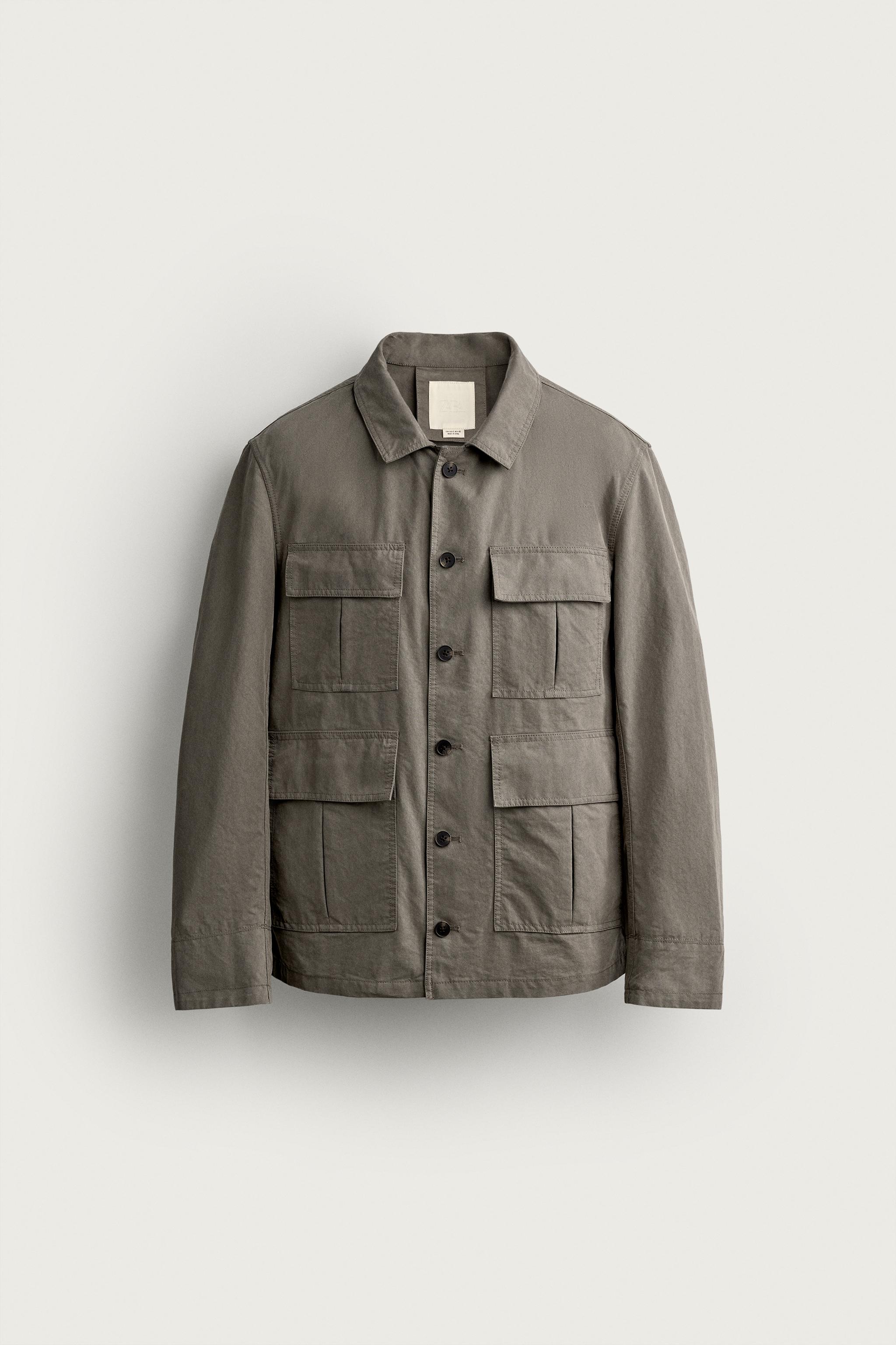 BLOUSON RELAXED FIT POCHES UTILITY