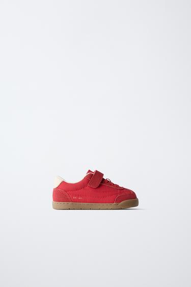 რეტრო ბარფუთის (barefoot) ბოტასი - Zara-ს Red