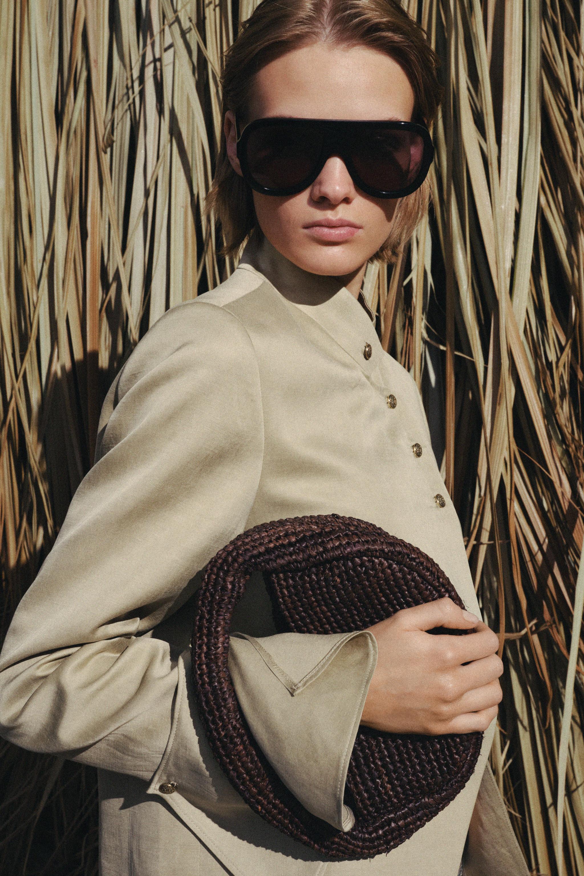 RAFFIA HANDBAG