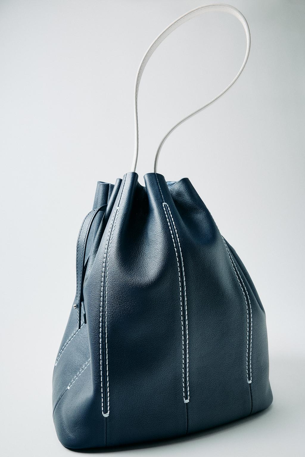LEATHER SHOULDER BAG