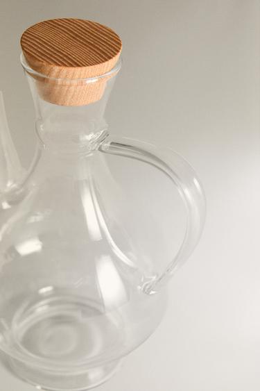 HUILIER BOROSILICATE BOUCHON BOIS - Transparent de Zara - Image 1