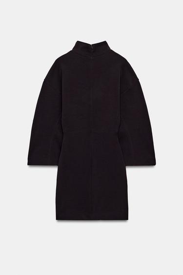 INTERLOCK SHORT DRESS - Chocolate by Zara - Image 6