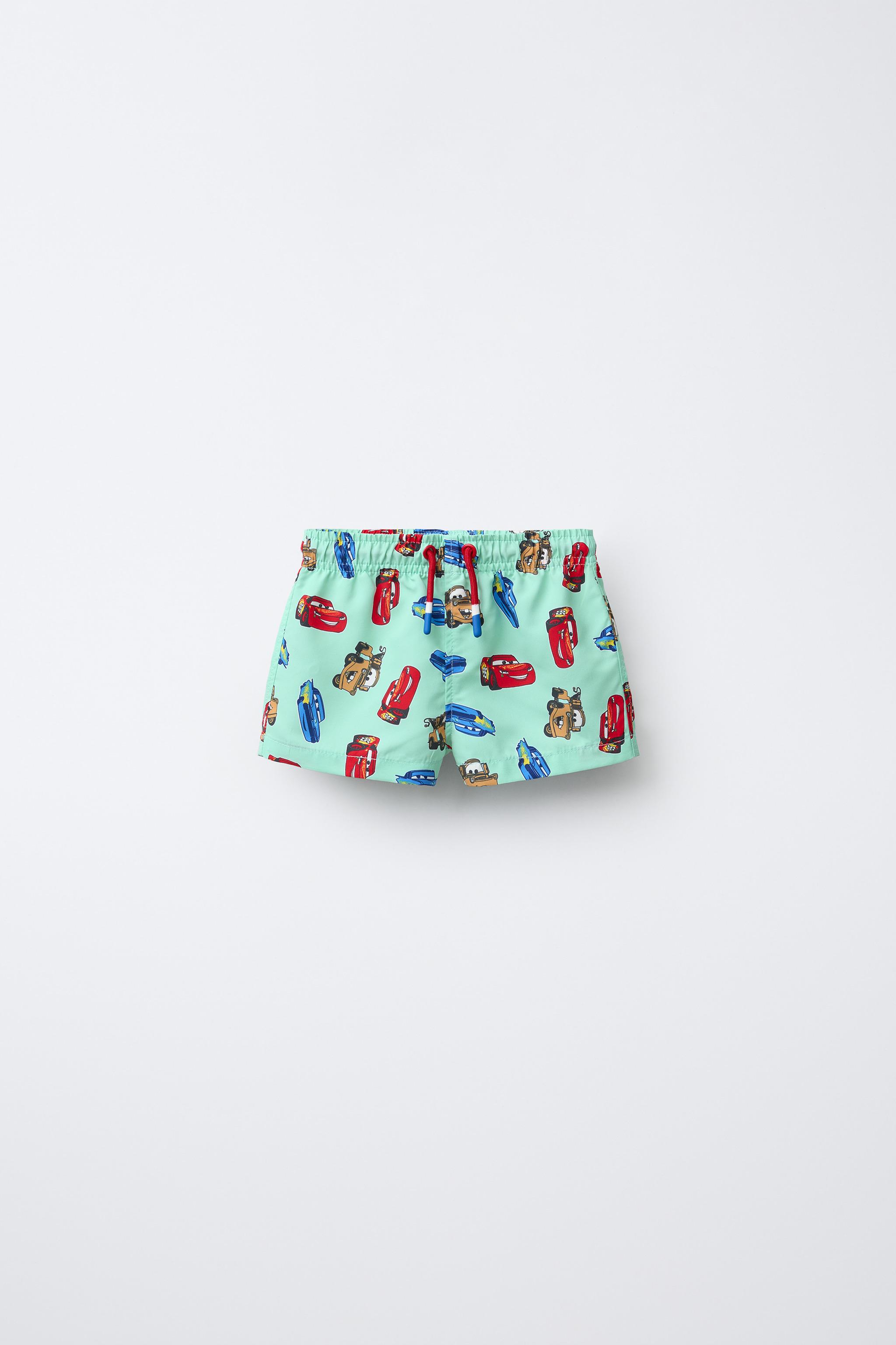 2-6 ANS/ SHORT DE BAIN CARS FLASH MCQUEEN © DISNEY