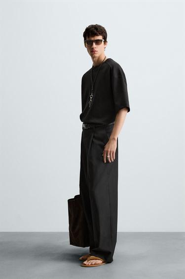 SWEAT INTERLOCK TECHNIQUE - Noir de Zara - Image 3
