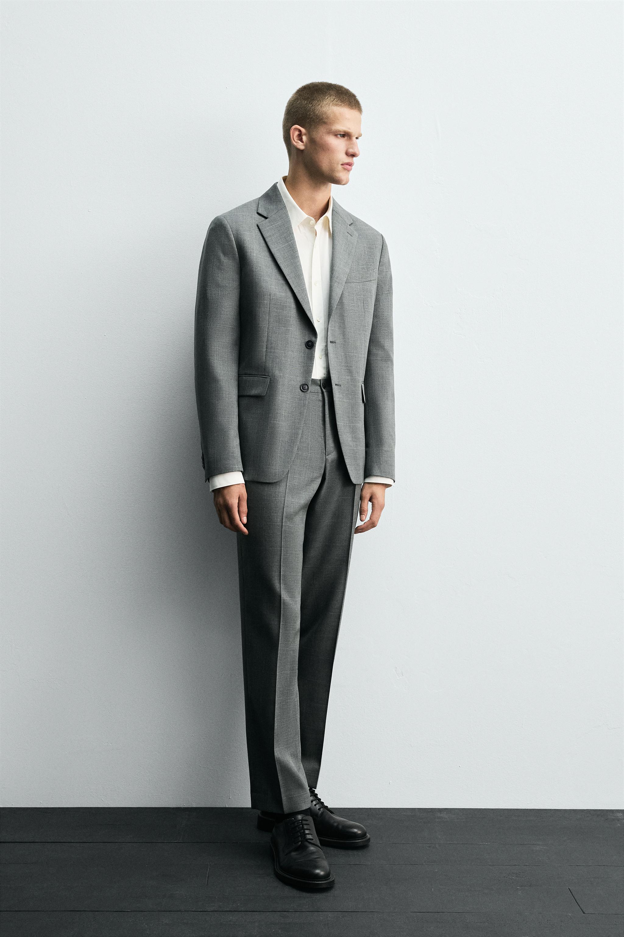 ZARA グレー スーツ (EUR 54) メンズスーツ | ZARA 日本