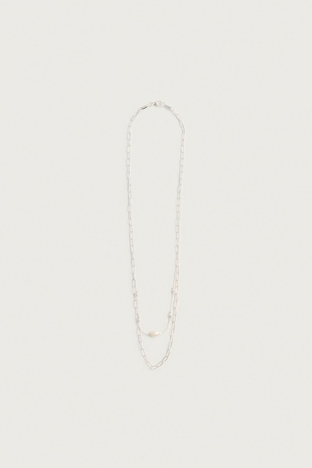 PACK OF 2 COMBINED PEARL NECKLACES