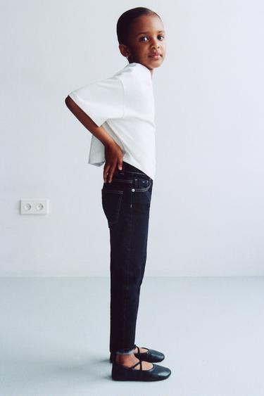 SKINNY DENIM TROUSERS - Blue by Zara - Image 4