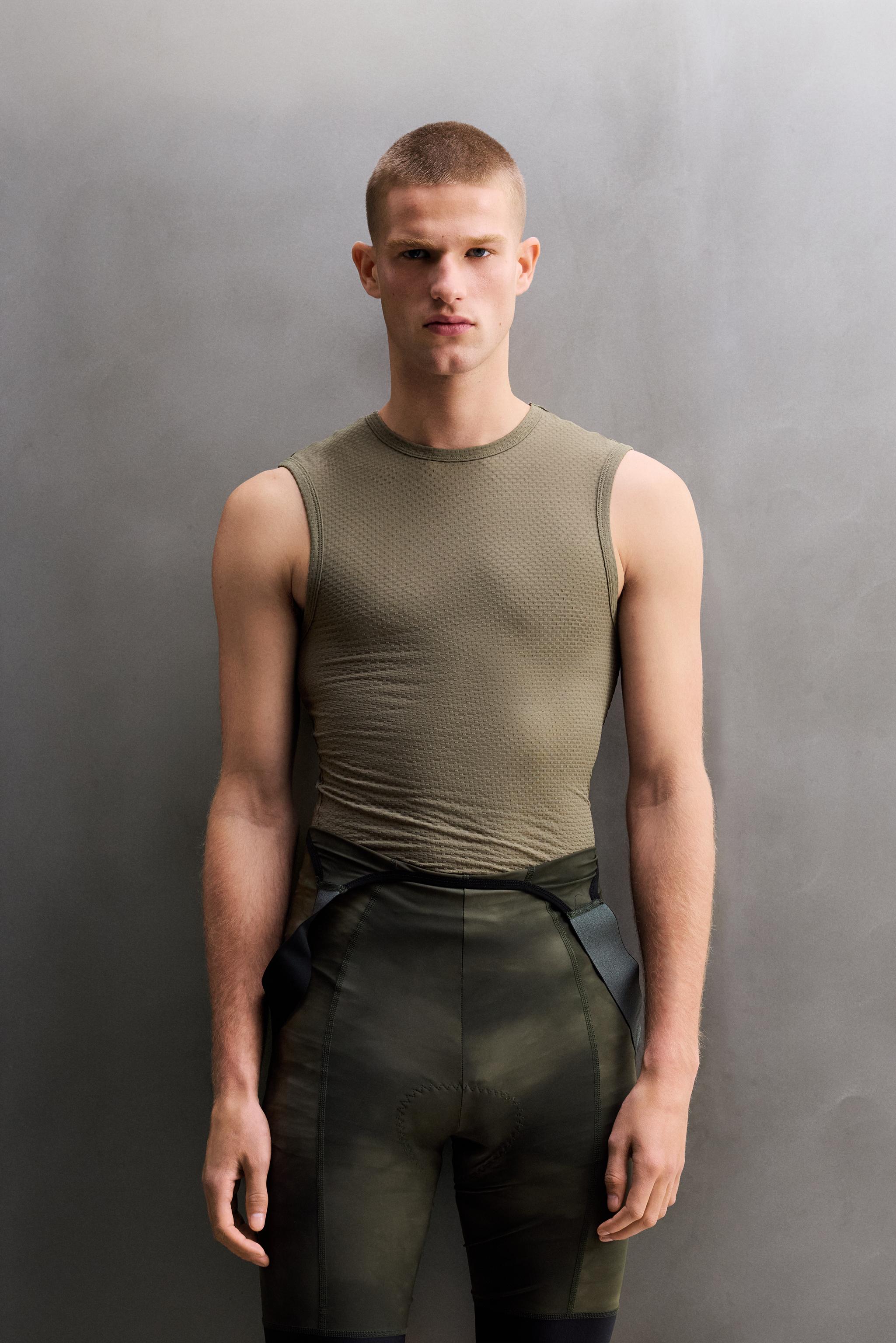 GRAVEL FIRST LAYER TANK TOP - Taupe gray | ZARA Canada