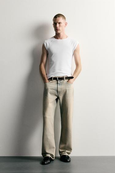 LOOSE FIT JEANS - Blue / Green by Zara - Image 0