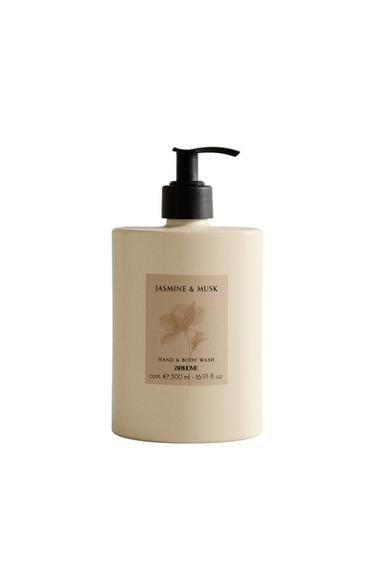 (500 ML) SĂPUN LICHID DE MÂINI JASMINE & MUSK - Galben deschis de la Zara